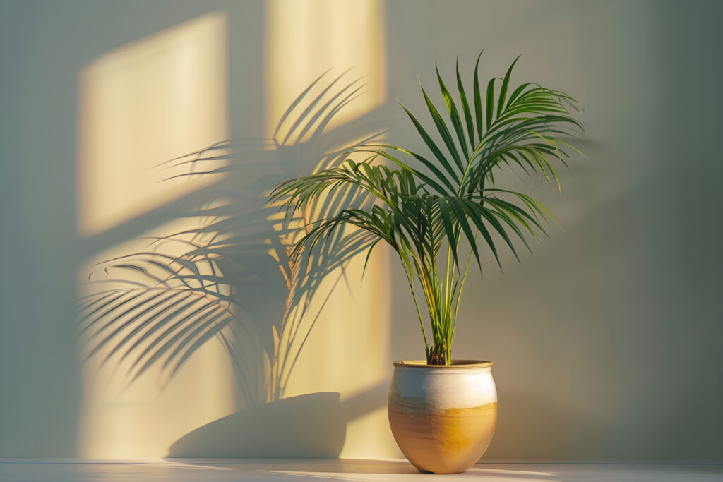 areca palm plant