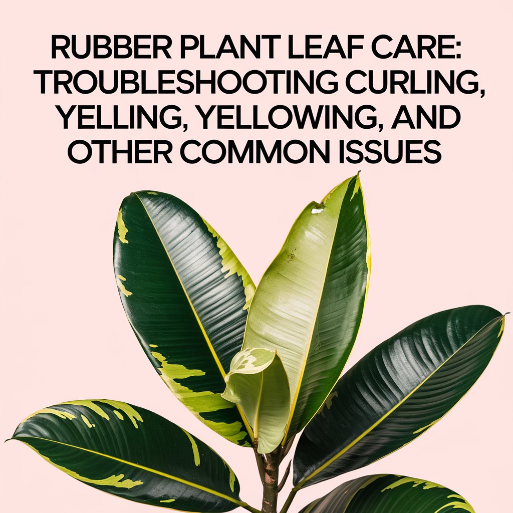 Rubber Plant Leaf Care