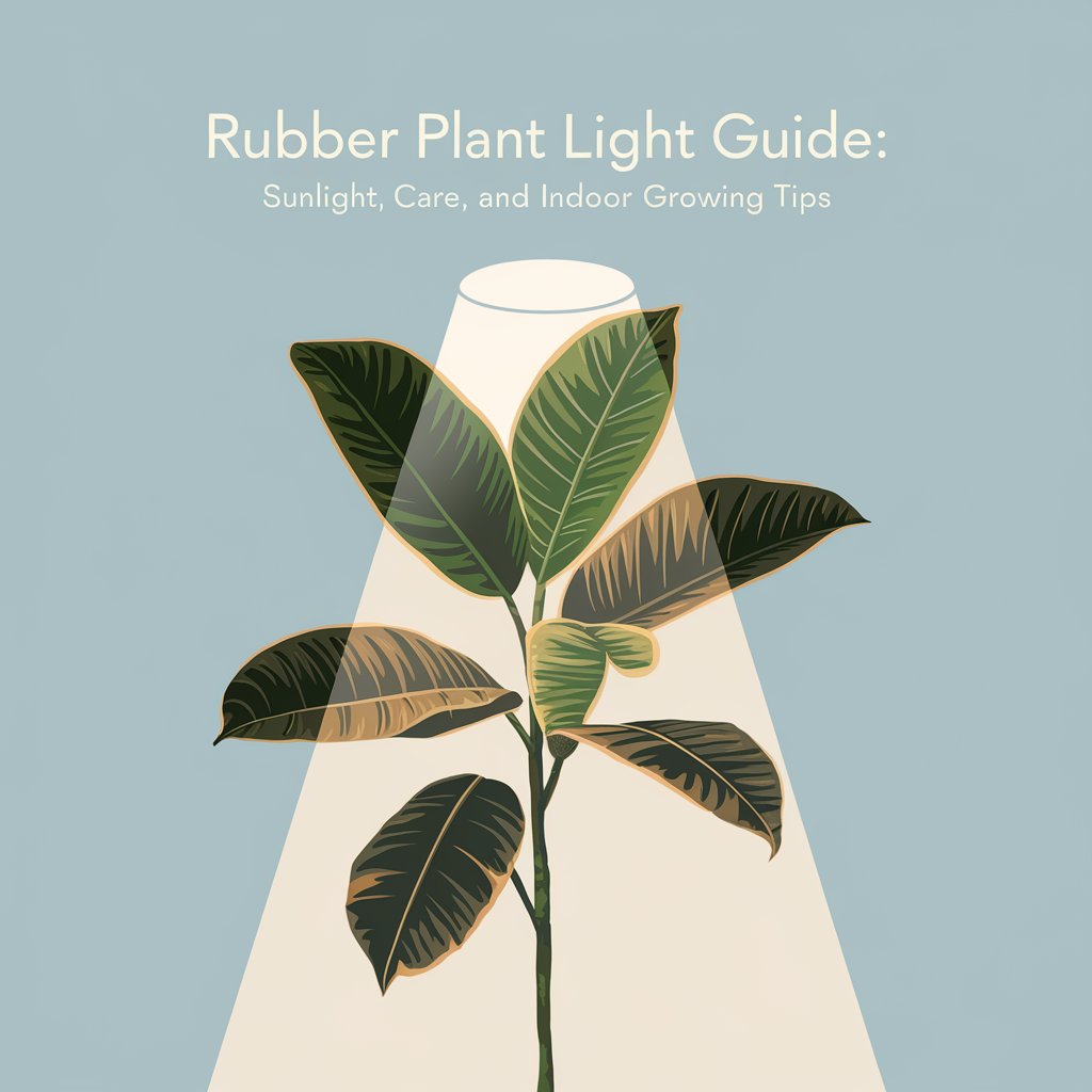 do rubber plant need sunllight